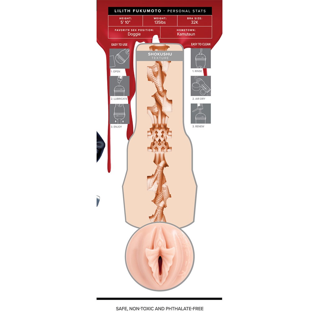 Fleshlight Fantasy - Lilith Fukumoto Shokushu verpakking