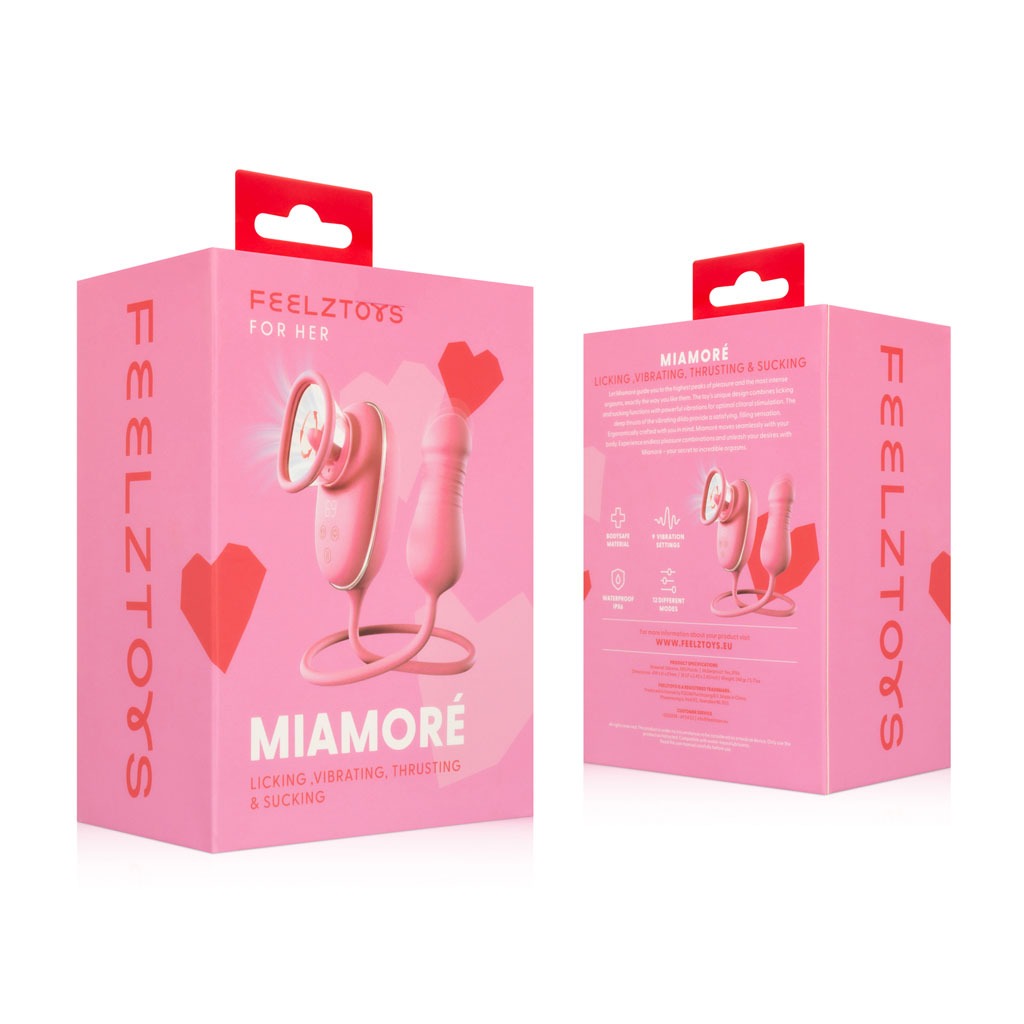 Feelztoys - Miamoré Roze verpakking