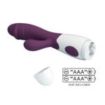 Pretty Love - Snappy Rabbit Vibrator Paars batterij