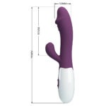Pretty Love - Snappy Rabbit Vibrator Paars afmeting