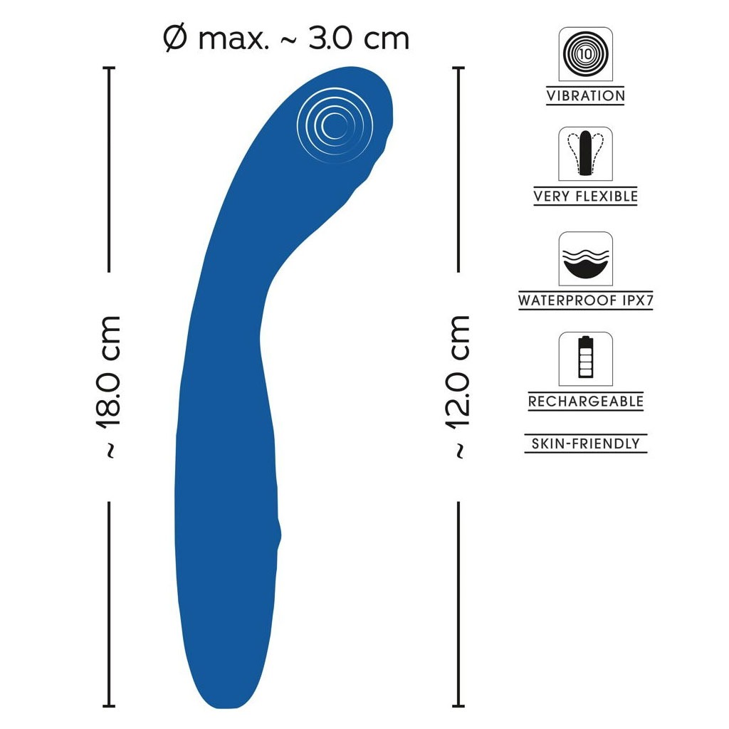 Sweet Smile - Flexibele G-Spot Vibrator info