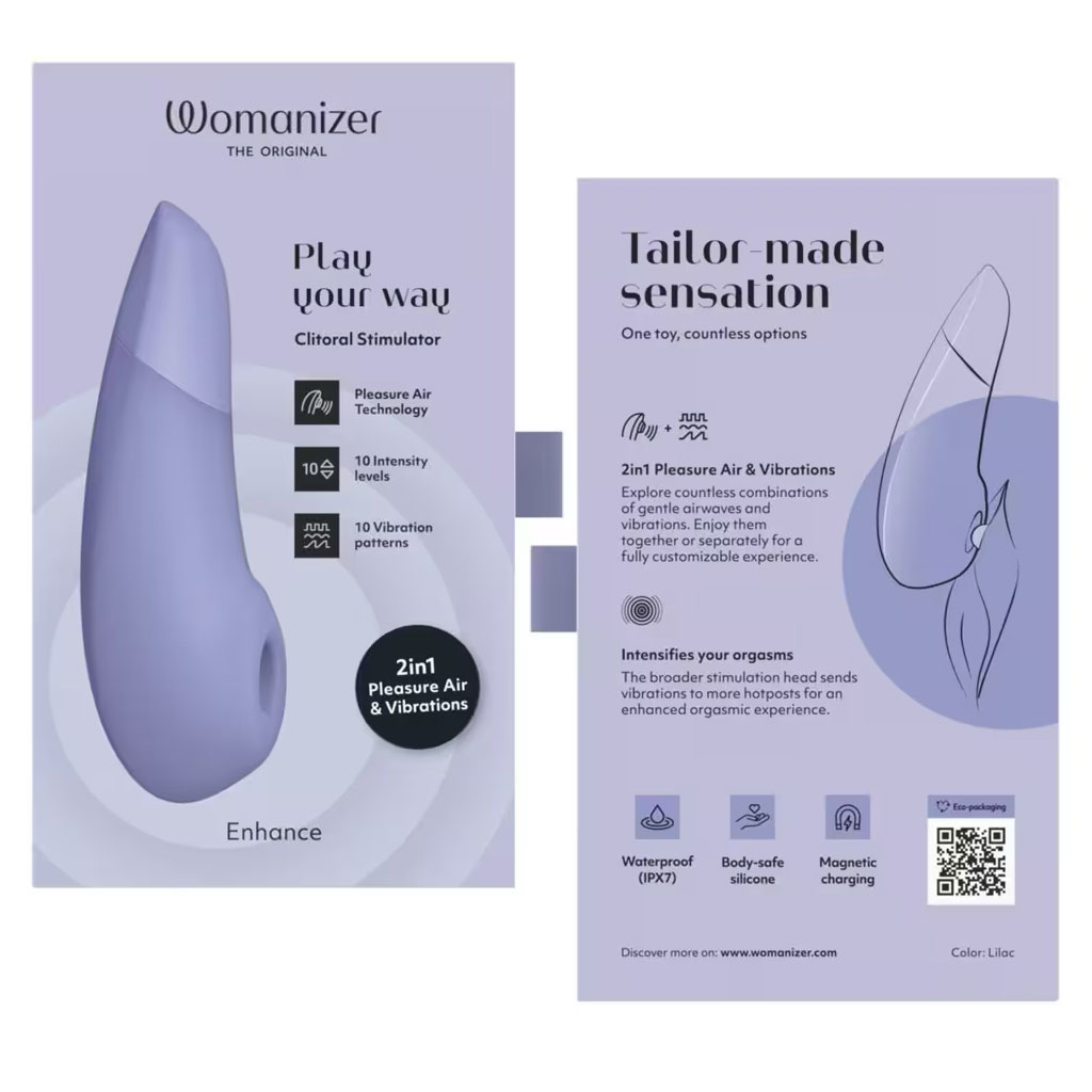 Womanizer enhance Lila box