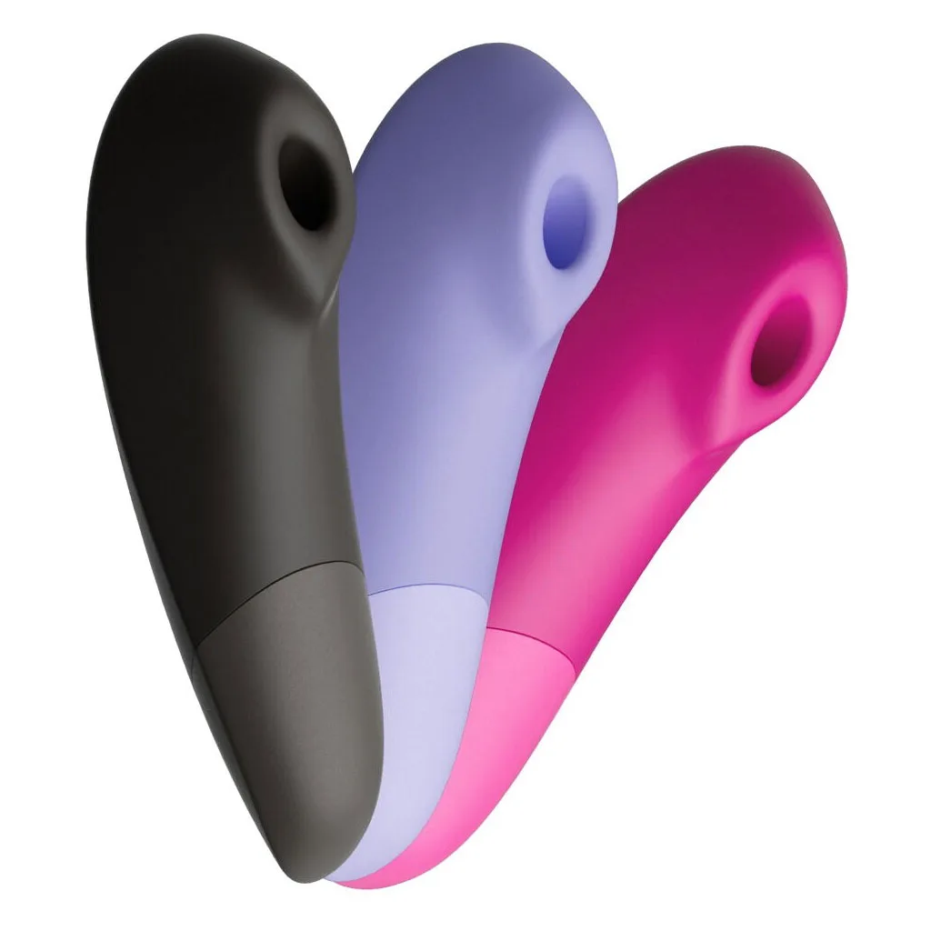 Womanizer ENHANCE Zwart - 2 in 1 Luchtdruk Vibrator