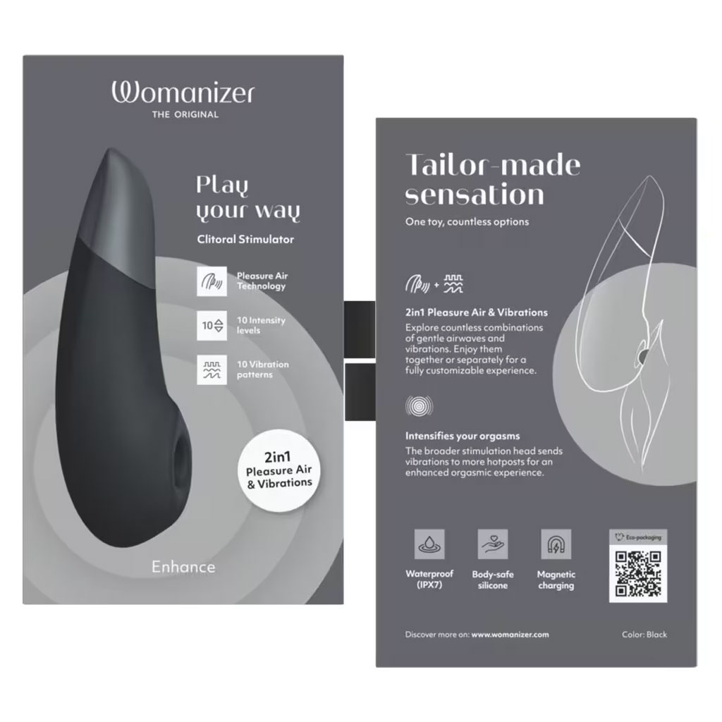 Womanizer enhance zwart verpakking