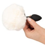 You2Toys - Fluffy Tail Buttplug Wit - Small hand