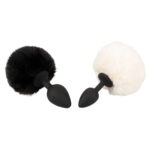 You2Toys - Fluffy Tail Buttplug Wit - Small kleur
