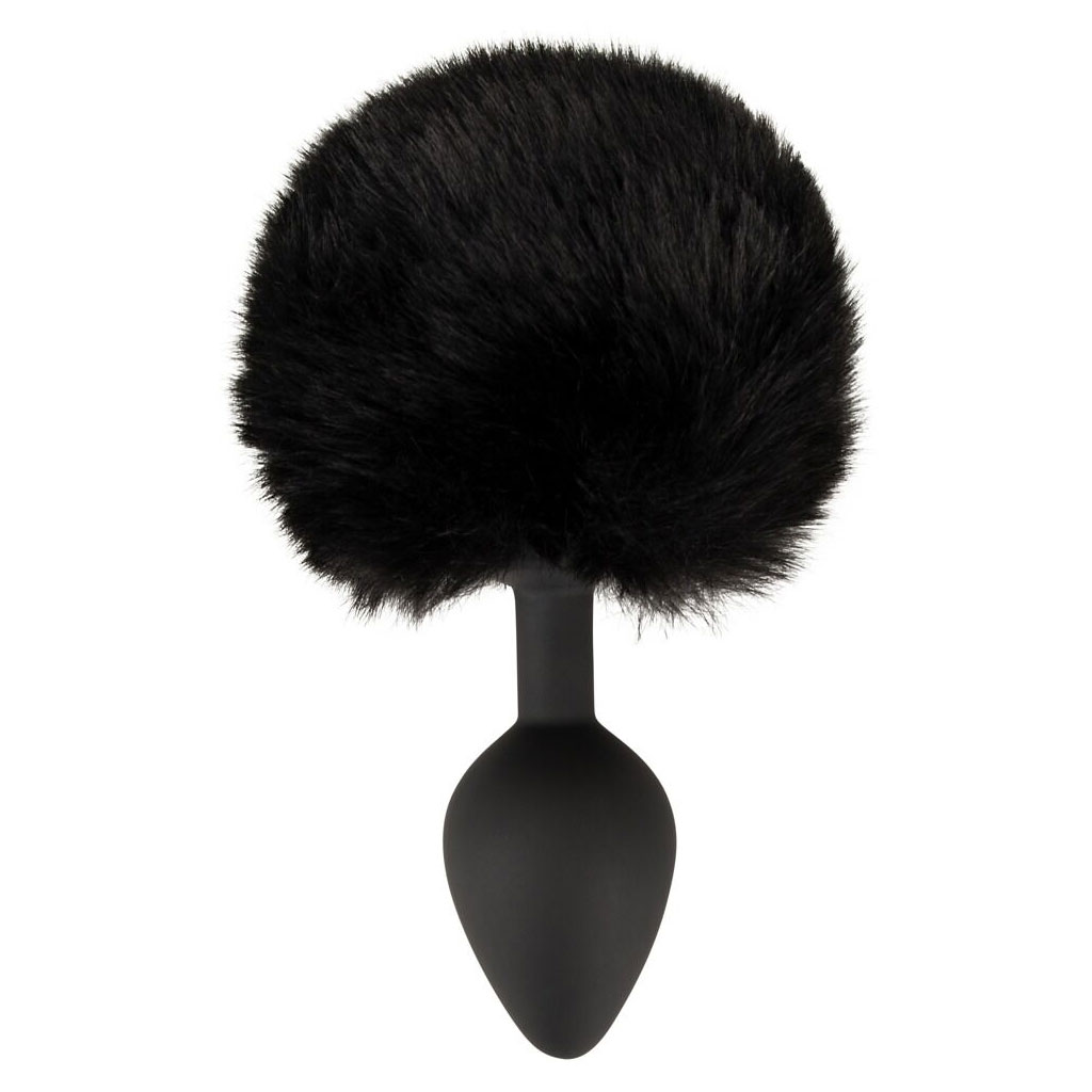 You2Toys - Fluffy Tail Buttplug Zwart - Medium kopen