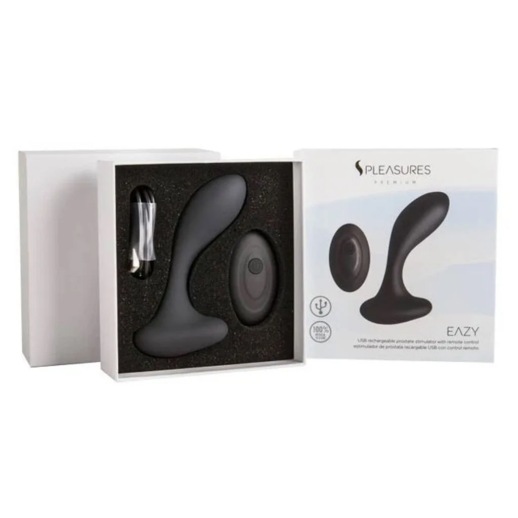 S Pleasures - Eazy Prostaat Vibrator Zwart