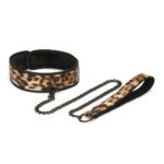 Liebe Seele - Bondage Set met Luipaard Print halsband