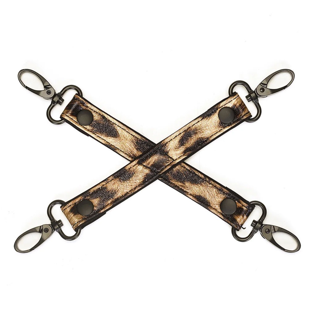 Liebe Seele - Bondage Set met Luipaard Print hogtie