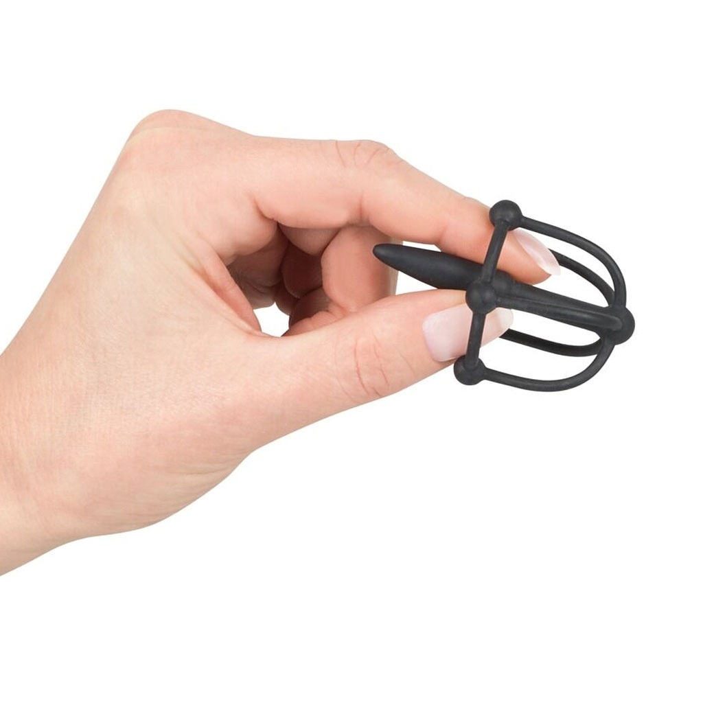 You2Toys - Penisplug met Eikelkooi hand