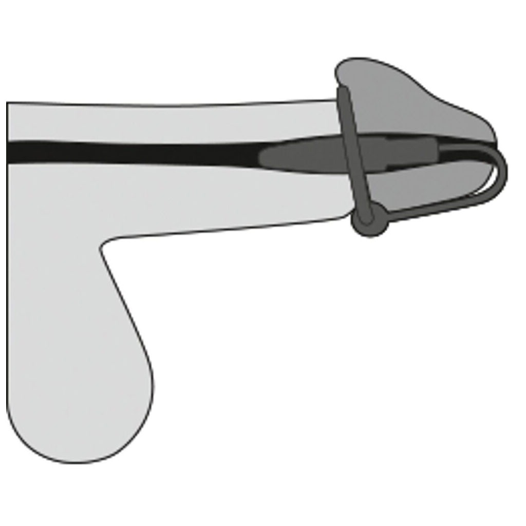 You2Toys - Metalen Penisplug met Eikelring gebruik