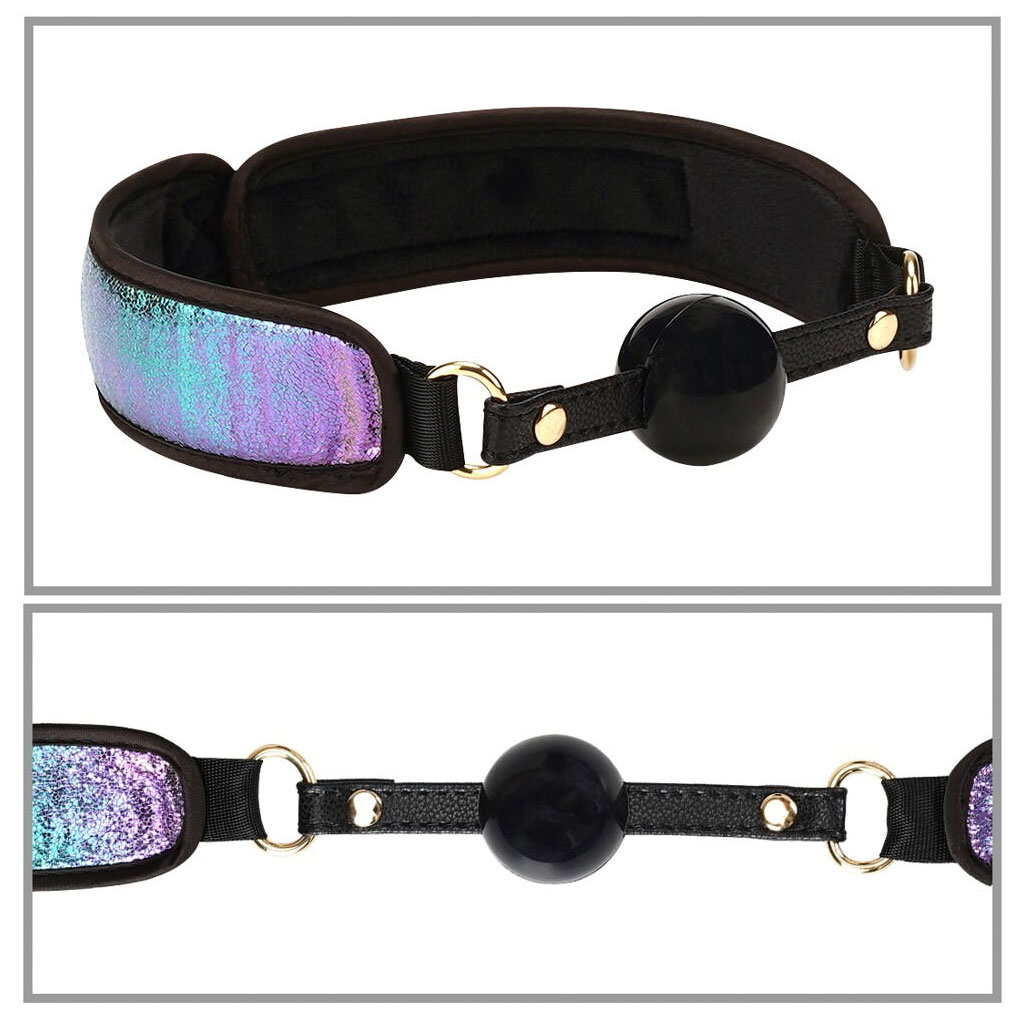 Liebe Seele - Bondage Set Rainbow ball gag