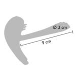 ToyJoy - G-Spot Vibrerende Cockring met Afstandsbediening lengte