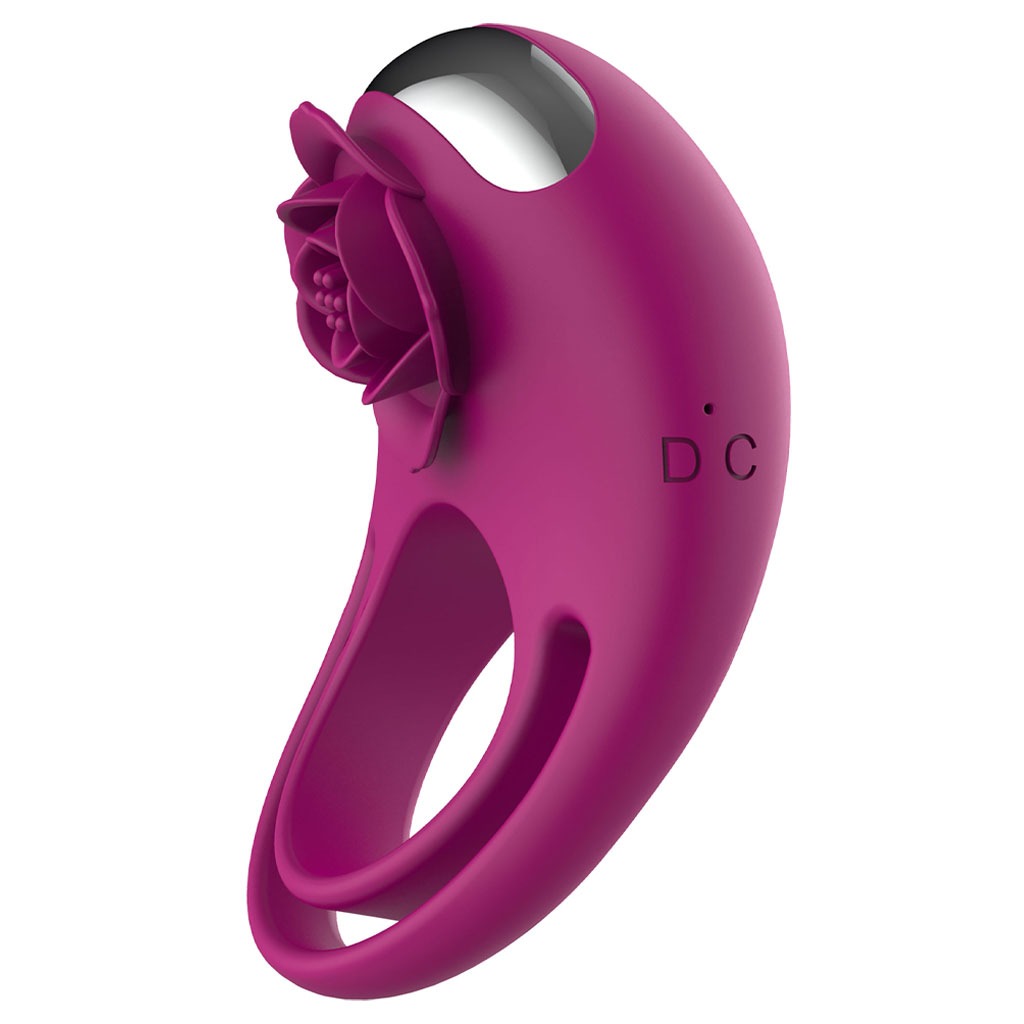 ToyJoy - Roos Vibrerende Cockring met Afstandsbediening kopen
