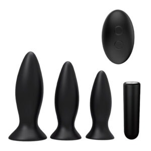 S Pleasures - Triplicity Vibrerende Buttplug Set