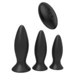 S Pleasures - Triplicity Vibrerende Buttplug Set gebruik