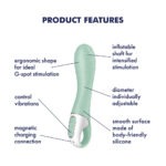 Satisfyer - Air Pump Opblaasbare G-Spot Vibrator 3 info