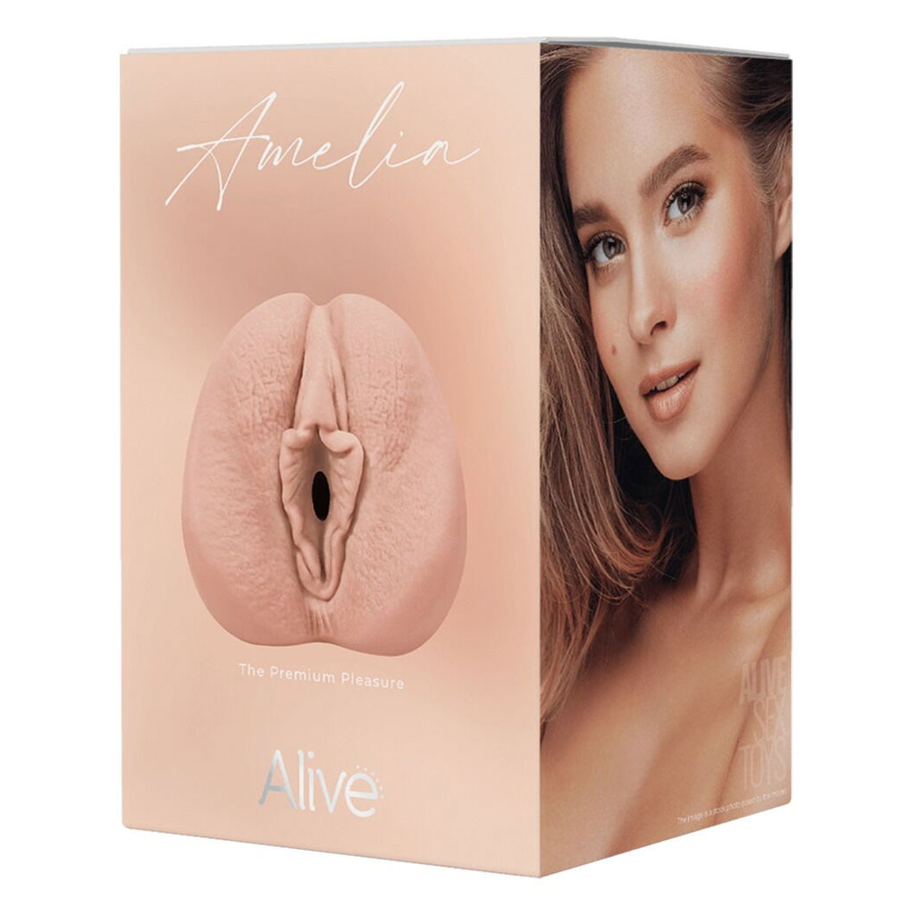 Alive - Amelia Super Realistische Pocket Pussy verpakking