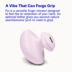 Dame - Fin 2.0 Vinger Vibrator Quartz grip