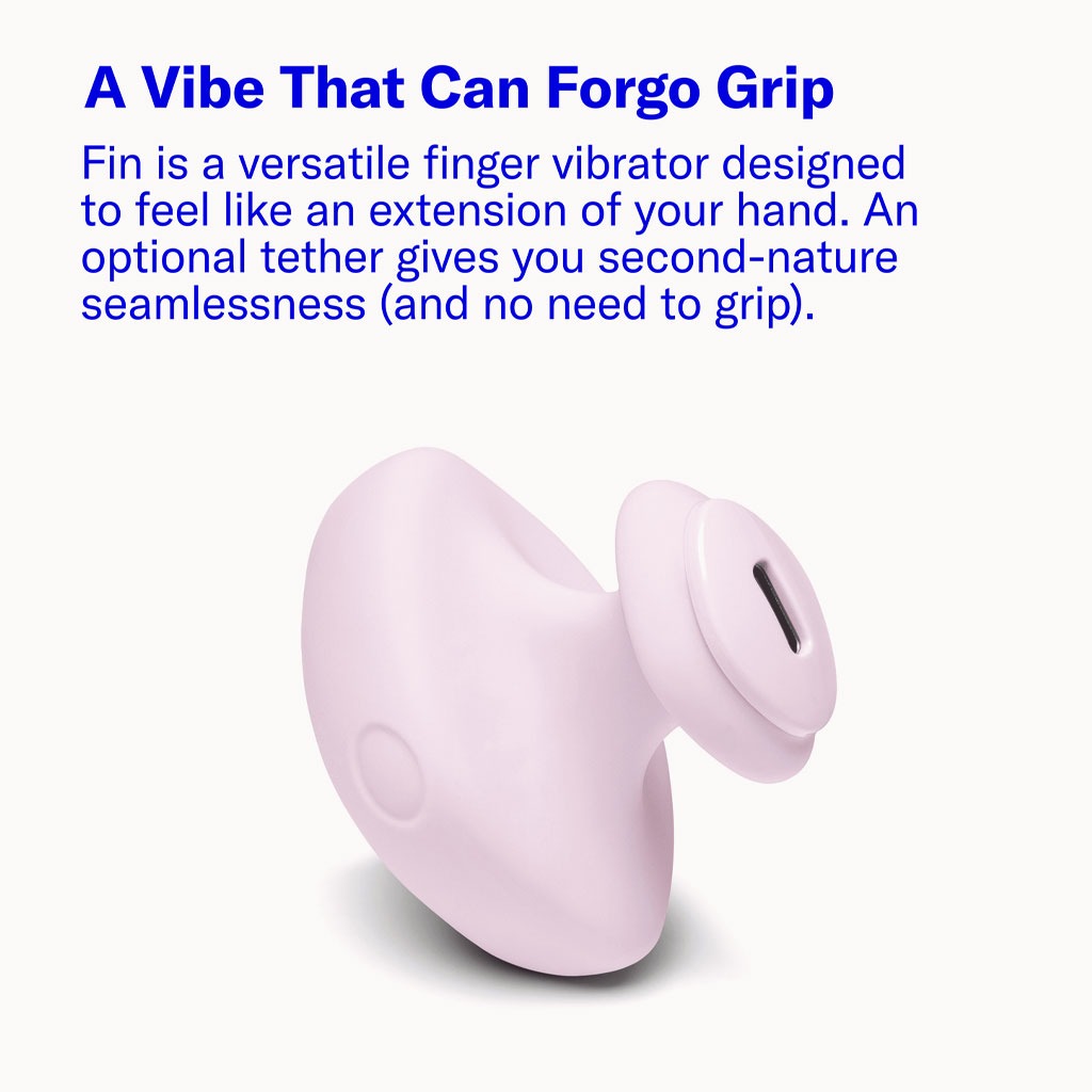 Dame - Fin 2.0 Vinger Vibrator Quartz grip