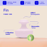 Dame - Fin 2.0 Vinger Vibrator Quartz info