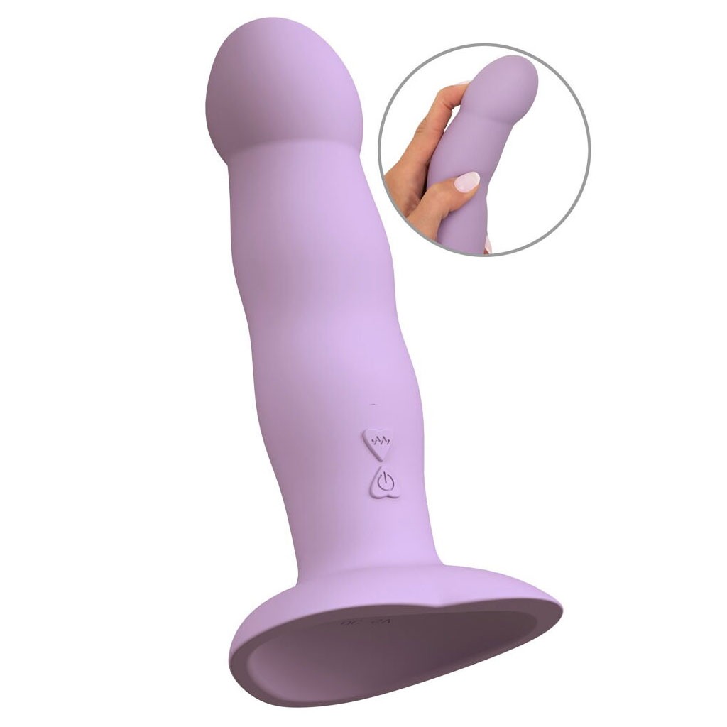 You2Toys – Heart Guy Vibrerende Dildo Lila