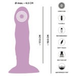 You2Toys - Heart Guy Vibrerende Dildo Lila info