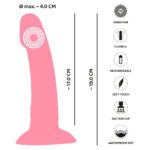 You2Toys - Heart Guy Vibrerende Dildo Roze info