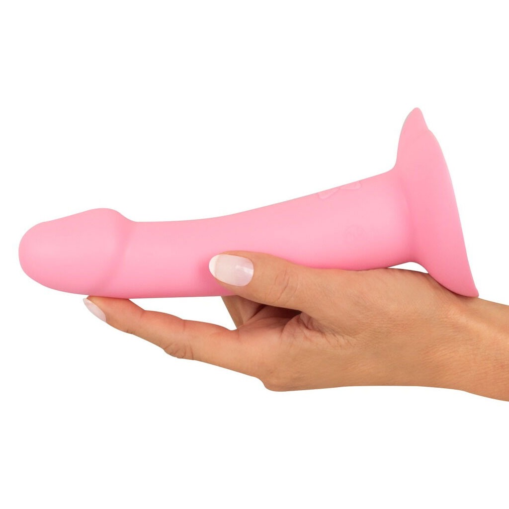 You2Toys - Heart Guy Vibrerende Dildo Roze hand