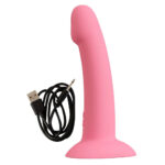You2Toys - Heart Guy Vibrerende Dildo Roze oplader