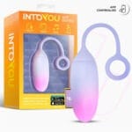 IntoYou - Vibratie Ei met App - Roze/Blauw