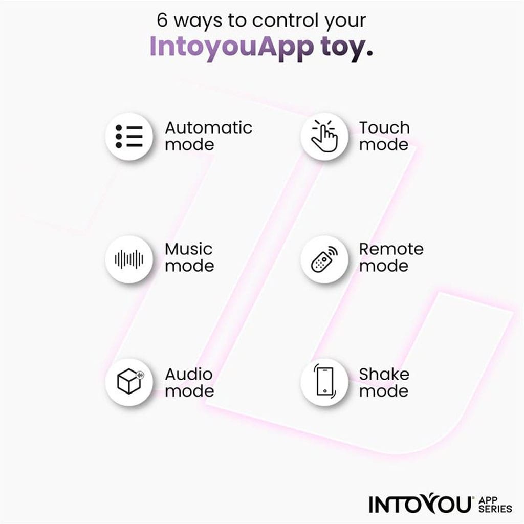 IntoYou - Vibratie Ei met App - Roze/Blauw