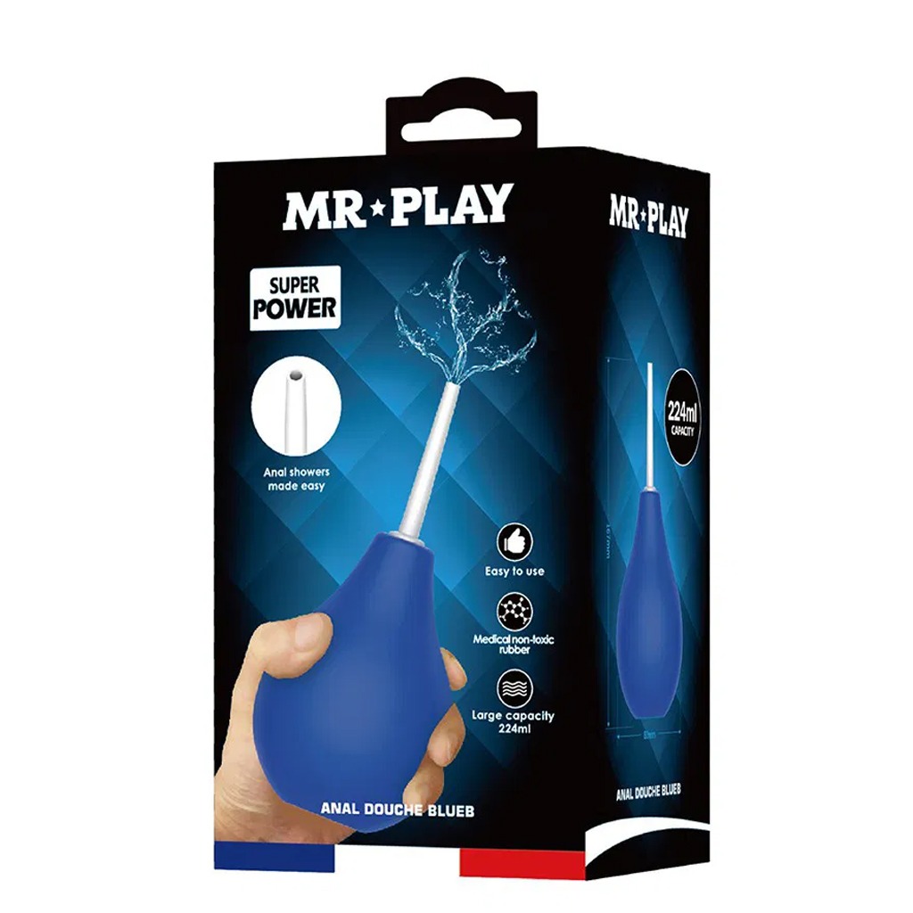 Mr Play - Anale Douche blauw