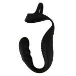 Rebel Men's Gear - Dubbele Cockring met Prostaat Vibrator zijkant