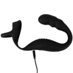 Rebel Men's Gear - Dubbele Cockring met Prostaat Vibrator opladen