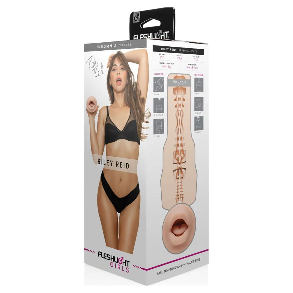 Fleshlight - Riley Reid Insomnia - Mond Masturbator