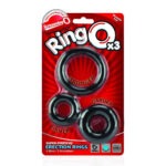 Screaming O - RingO Zwart - 3 Stuks verpakking