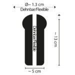 Stroker - Speed Pocket Masturbator afmeting