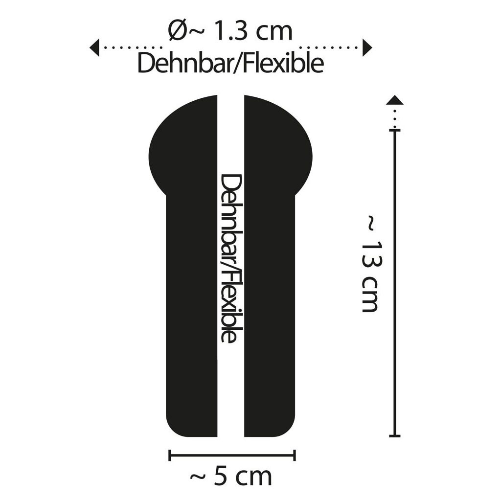 Stroker - Speed Pocket Masturbator afmeting