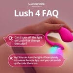 Lovense Lush 4 - Vibratie ei