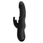 S Pleasures Rave Rabbit Vibrator zwart