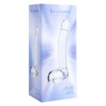 S Pleasures Crystal - Atlas Glazen Dildo met Ballen verpakking
