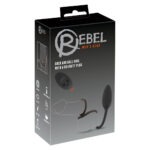 Rebel - Cock en Ballring met Afstandsbedienbare Buttplug verpakking