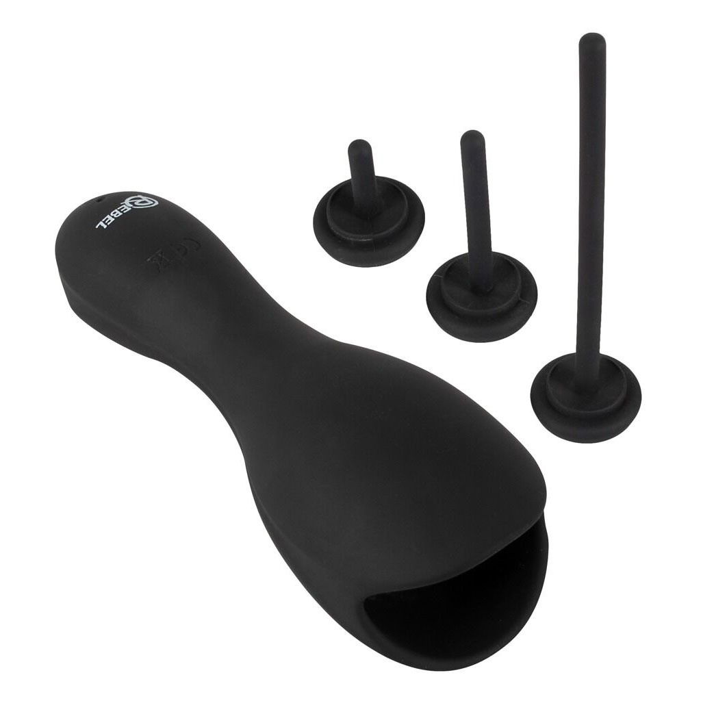 Rebel – Eikel Masturbator met 3 Opzetbare Dilators