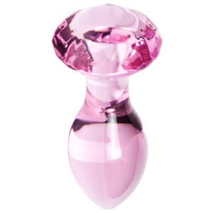 S Pleasures Crystal - Luna Glazen Buttplug