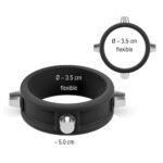 Rebel Men's Gear - Cockring met Studs afmeting