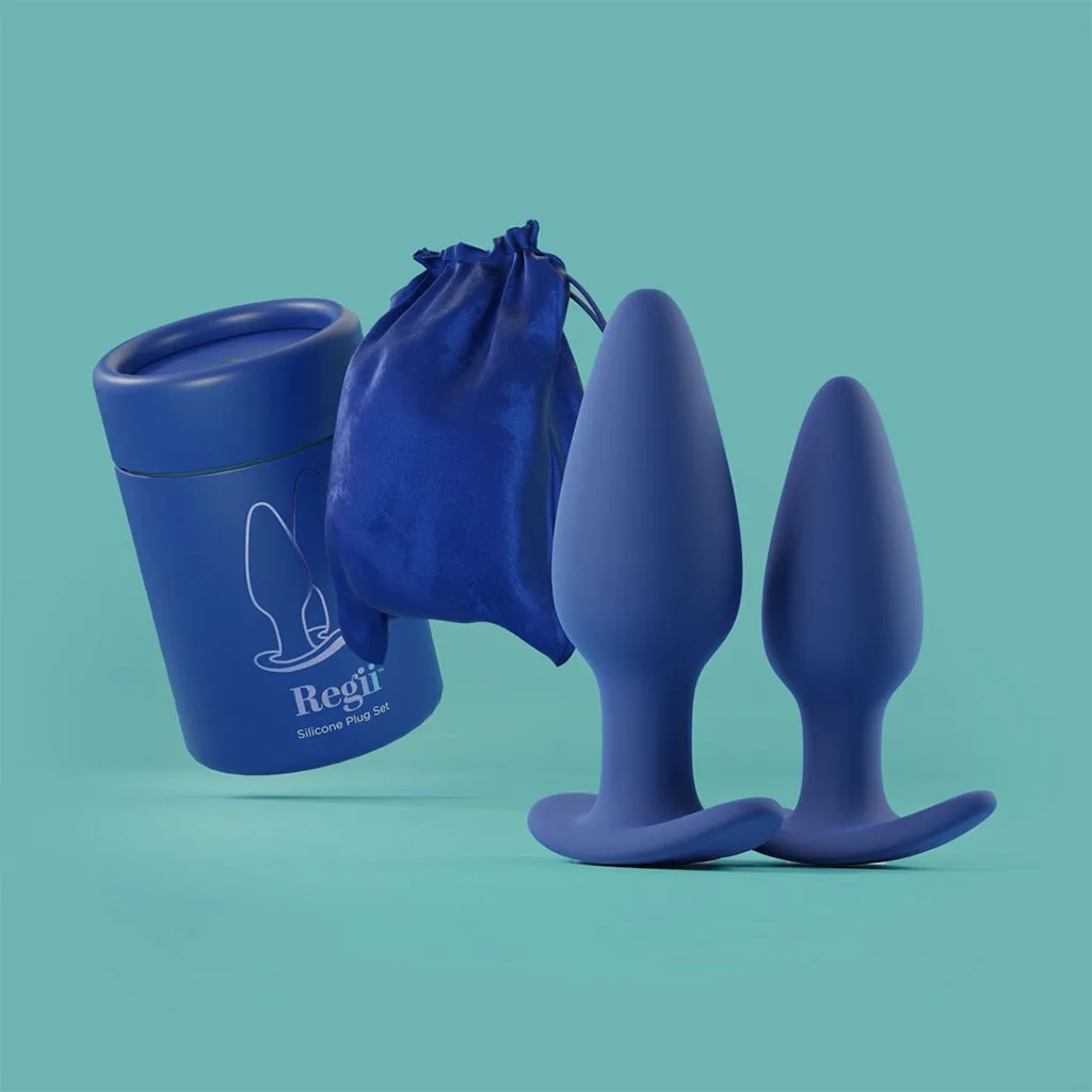 Biird Regii - Siliconen Buttplug Set