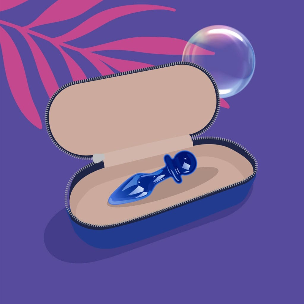 Biird Anii - Glazen Buttplug