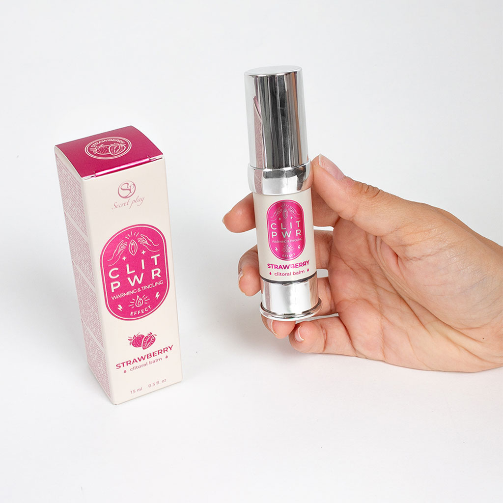 Secret Play - Clit Pwr Clitoris Balsem Aardbei - 15ml kopen